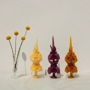Handmade Flower candle